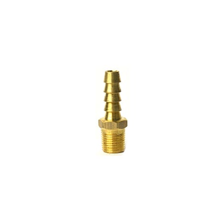1/4 Inch Hose Barb X 1/8 Inch MIP Adapter